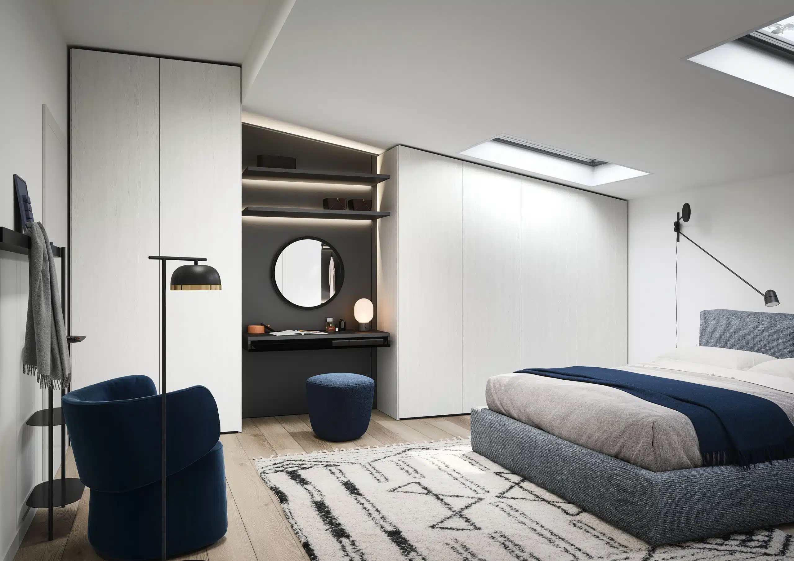 Bureau in kast verwerkt: de perfecte oplossing voor optimaal ruimtegebruik 2 Stipt Design Bureau in kast verwerkt | Stipt Op Maat