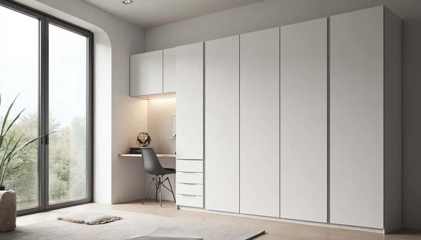 Kast met bureau nodig? - Stipt Op Maat ✓ In 3 stappen 13 Stipt Design kast met bureau | bureau met kast | Stipt Op Maat