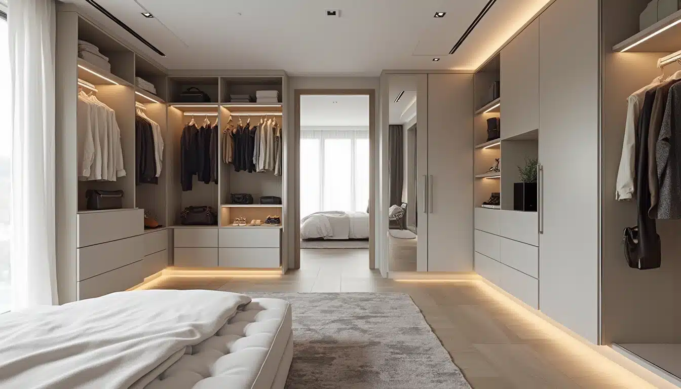 Inloopkast op Maat: Stijl en functionaliteit gecombineerd 13 Stipt Design Inloopkast | Inloopkast maken | Stipt Op Maat