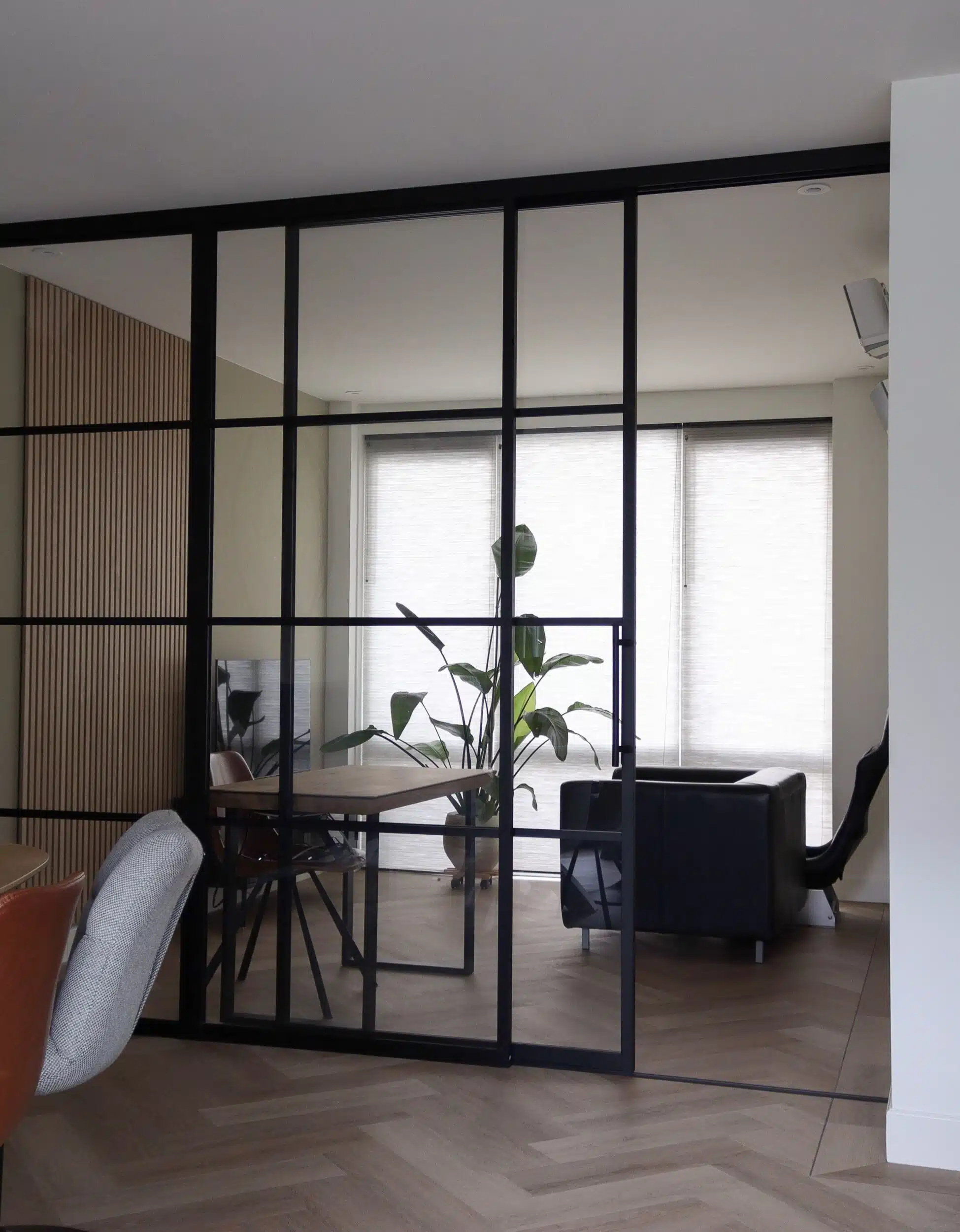 Aluminium deur - Op maat gemaakte schuifdeur