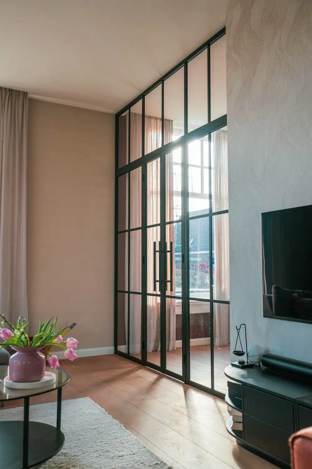 Aluminium deur - Op maat gemaakte scharnierdeur