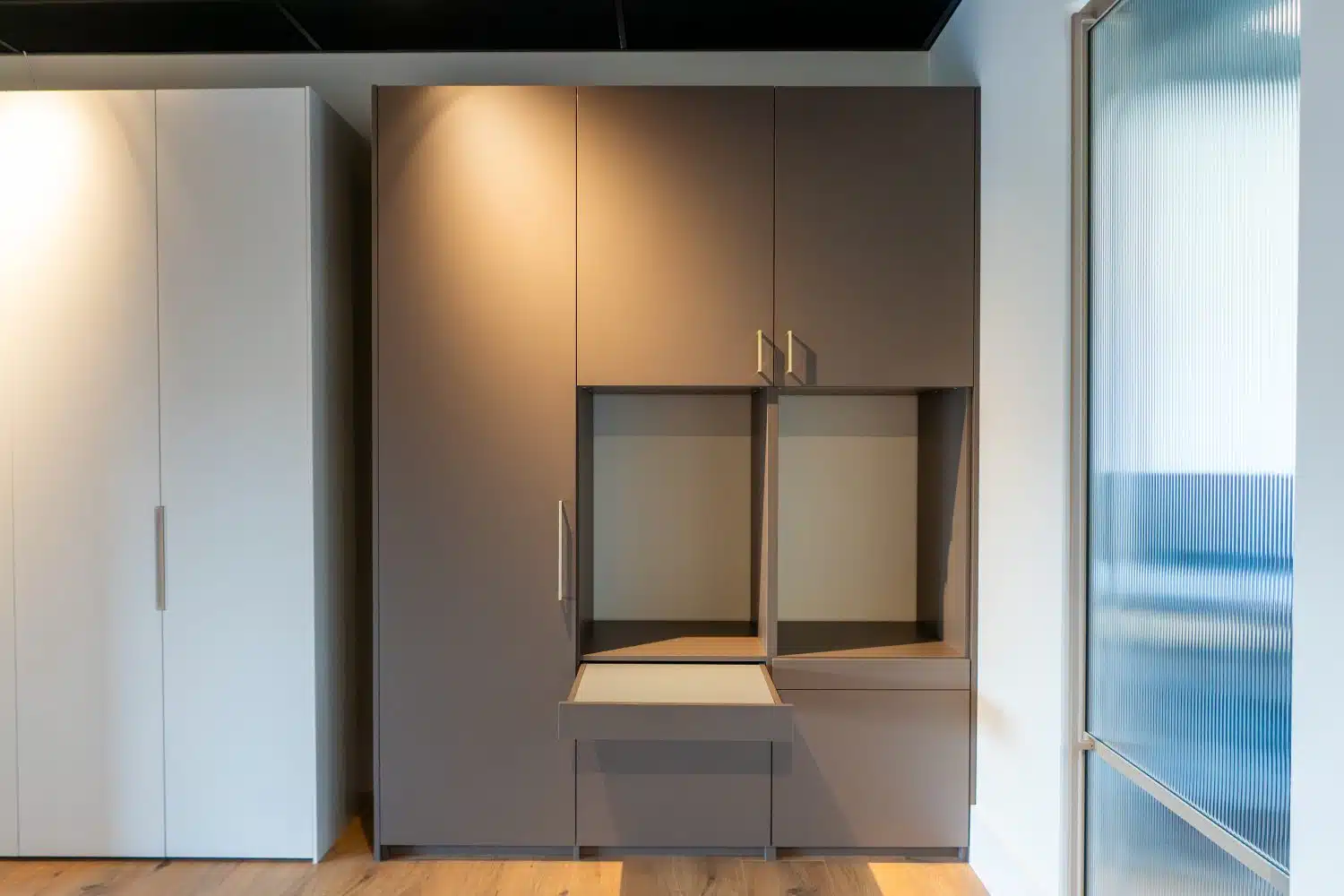 kast voor wasmachine droger | kast voor wasmachine en droger | wasmachine en droger kast | Stipt Op Maat