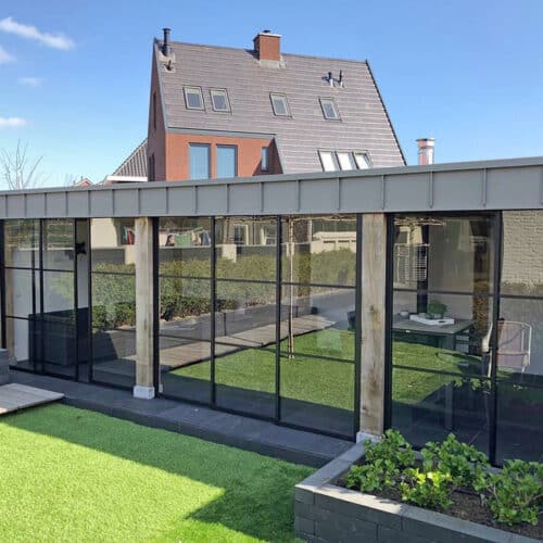 Aluminium deur buiten - Op maat gemaakte aluminium deuren