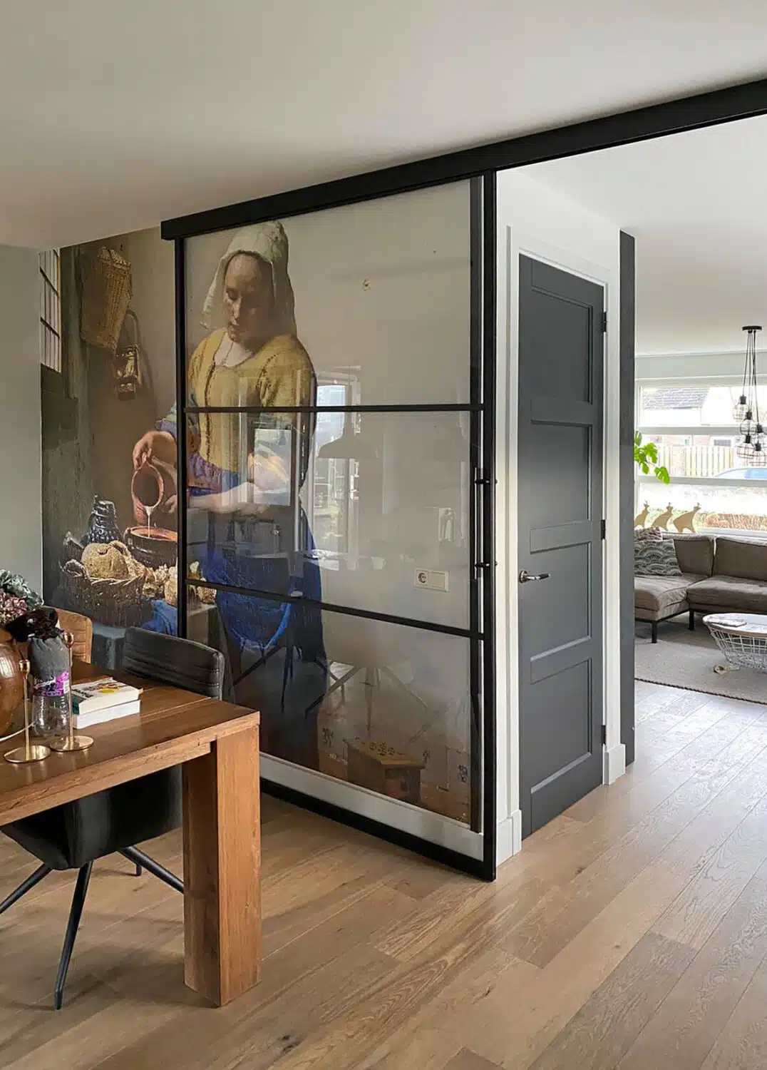 Stalen schuifdeur - Op maat gemaakte aluminium deuren