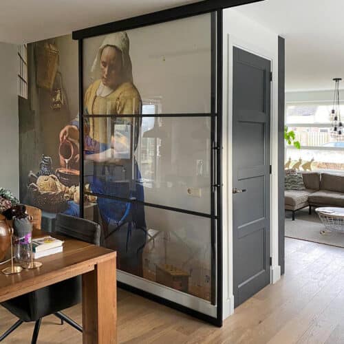 Stalen schuifdeur - Op maat gemaakte aluminium deuren