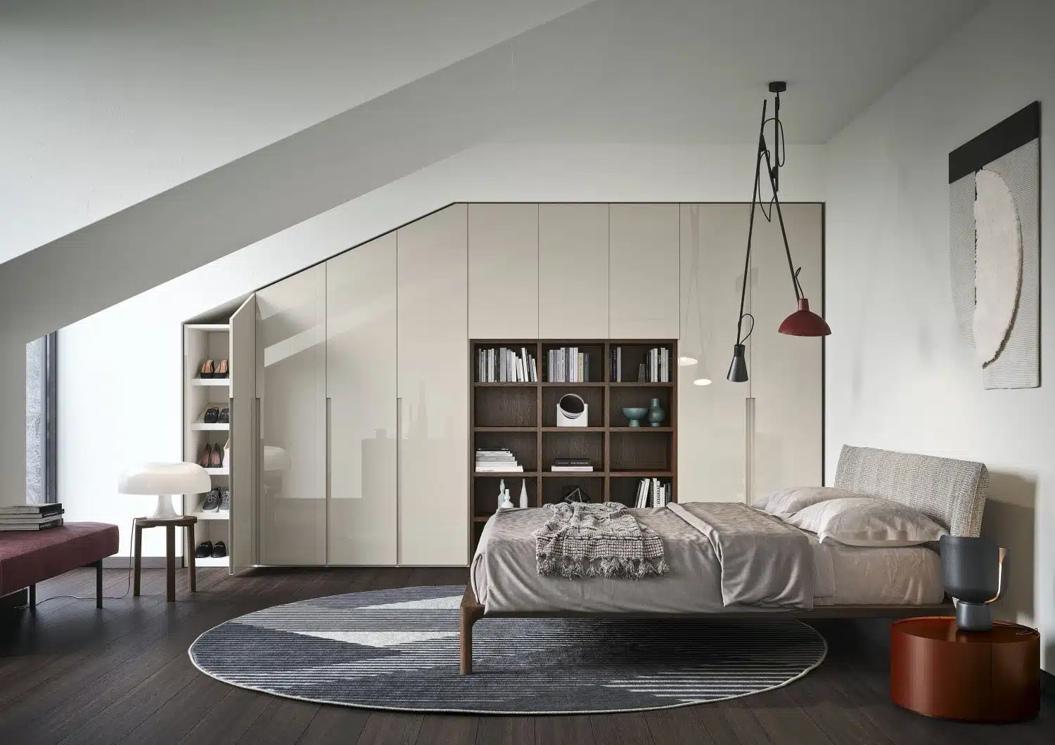 Kledingkast schuine wand | Kast voor schuine wand | Schuine wand kast | Kast met schuine wand | Kast onder schuin dak | Stipt Op Maat