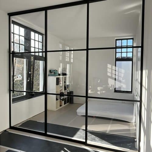 Maatwerk aluminium schuifwand in Apeldoorn