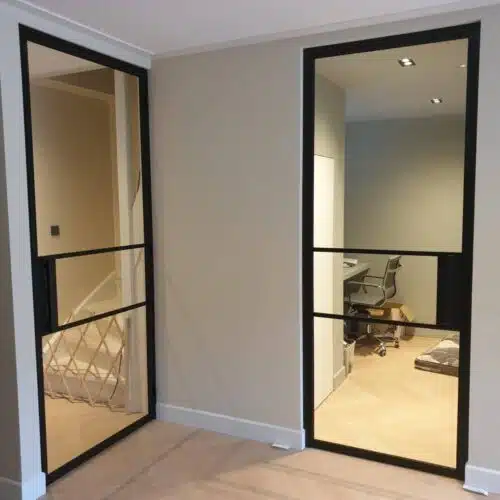 Aluminium scharnierdeuren - Op maat gemaakte aluminium deuren