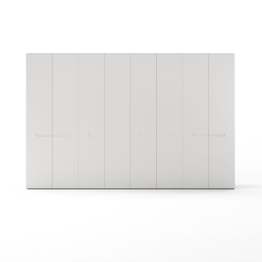 Maatwerk kast van Stipt Op Maat: Op maat gemaakte kasten van Stipt Op Maat met elegant ontworpen openslaande deuren voor praktische opslag en stijlvolle interieurinrichting.