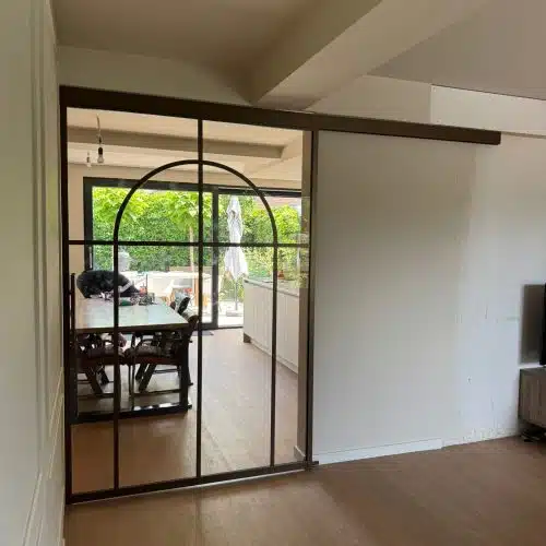 Stalen schuifdeur op maat | Stipt Op Maat